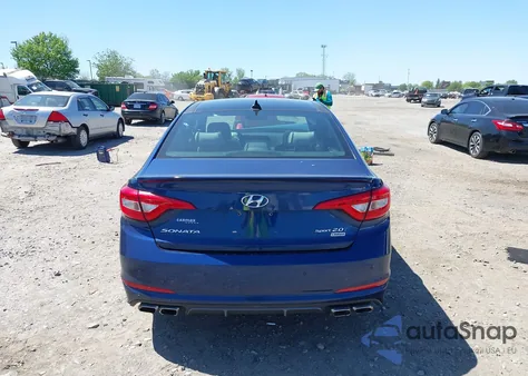 2015 Hyundai Sonata Limited 2.0T from USA, damaged, VIN 5NPE34AB9FH154304